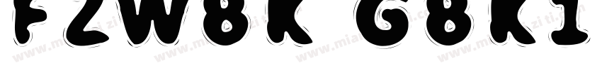FZWBK GBK1 0字体转换
